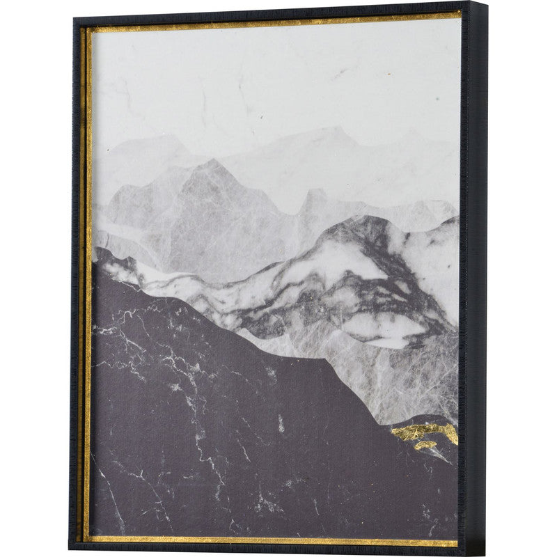 Nevaeh Wall Art - Black/Gold