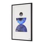 Yaz Wall Art - White/Blue