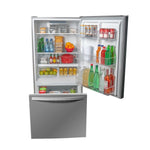 Danby Stainless Steel Apartment Fridge Bottom Mount (18.7 Cu. Ft.) - DBM187E1SSDB