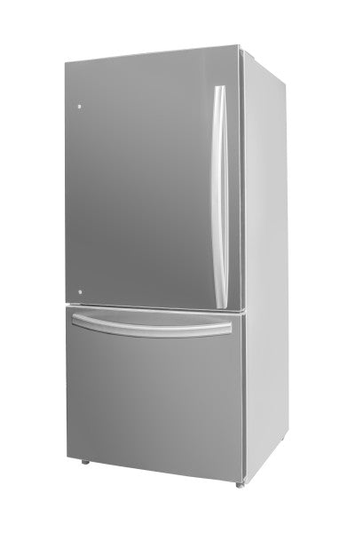 Danby 23.5" 18.7 Cu. Ft. Stainless Steel Bottom-Freezer Refrigerator - DBM187E1SSDB