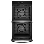 Whirlpool Fingerprint Resistant Stainless Steel Double Wall Oven (8.60 Cu Ft) - WOED7027PZ