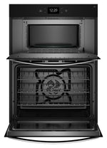 Whirlpool Fingerprint Resistant Stainless Steel Combi Wall Oven (5.7 Cu Ft) - WOEC7027PZ