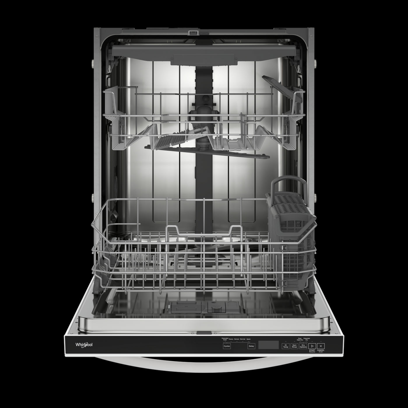 Whirlpool White 24" Built in 3 Rack Dishwasher (44 dBA) - WDT550SAPW