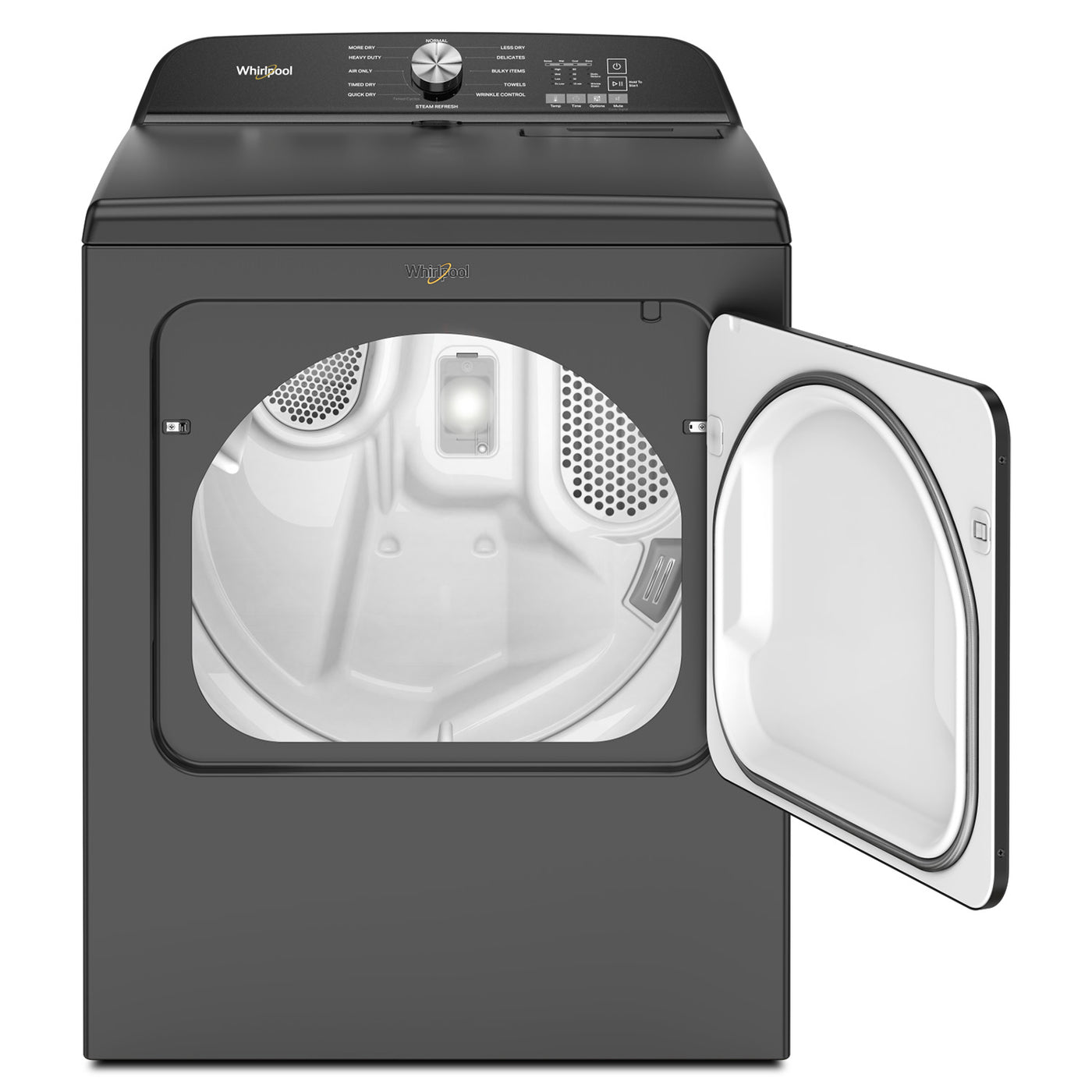 Whirlpool Volcano Black Electric Dryer (7.00 Cu Ft) - YWED6150PB