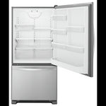 Whirlpool 30" 19 cu. Ft. Stainless Steel Bottom-Freezer Refrigerator - WRB329RFBM