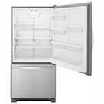 Whirlpool Stainless Steel Bottom-Freezer Refrigerator (19 Cu. Ft.) - WRB329RFBM