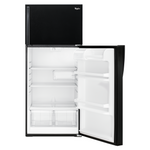 Whirlpool Black Top-Freezer Refrigerator (14.3 Cu. Ft.) - WRT314TFDB