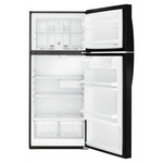 Whirlpool Black Top-Freezer Refrigerator (14.3 Cu. Ft.) - WRT314TFDB