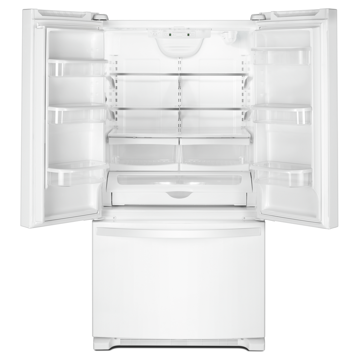 Whirlpool White Counter-Depth French Door Refrigerator (20 Cu. Ft.) - WRF540CWHW