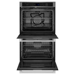 Maytag Fingerprint Resistant Stainless Steel Double Wall Oven (10.00 Cu Ft) - MOED6030LZ