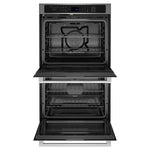 Maytag Fingerprint Resistant Stainless Steel Double Wall Oven (10.00 Cu Ft) - MOED6030LZ