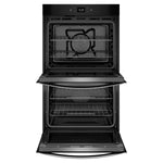 Whirlpool Fingerprint Resistant Stainless Steel Double Wall Oven (8.60 Cu Ft) - WOED5027LZ