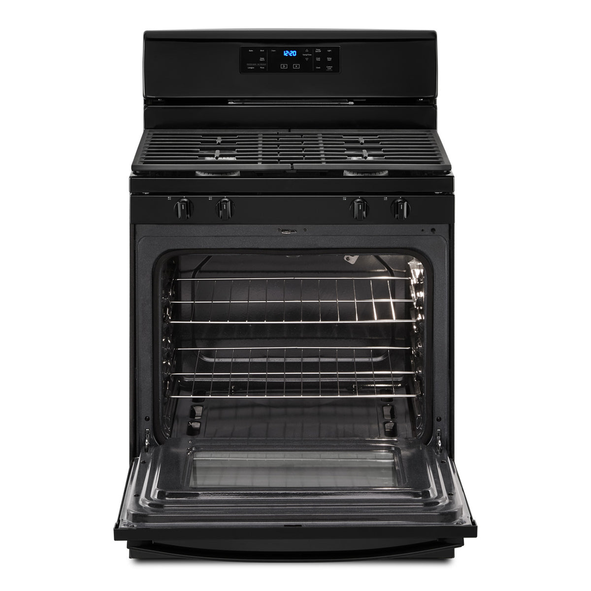 Whirlpool 30" Black Gas Range (5.00 Cu. Ft) - WFG515S0MB