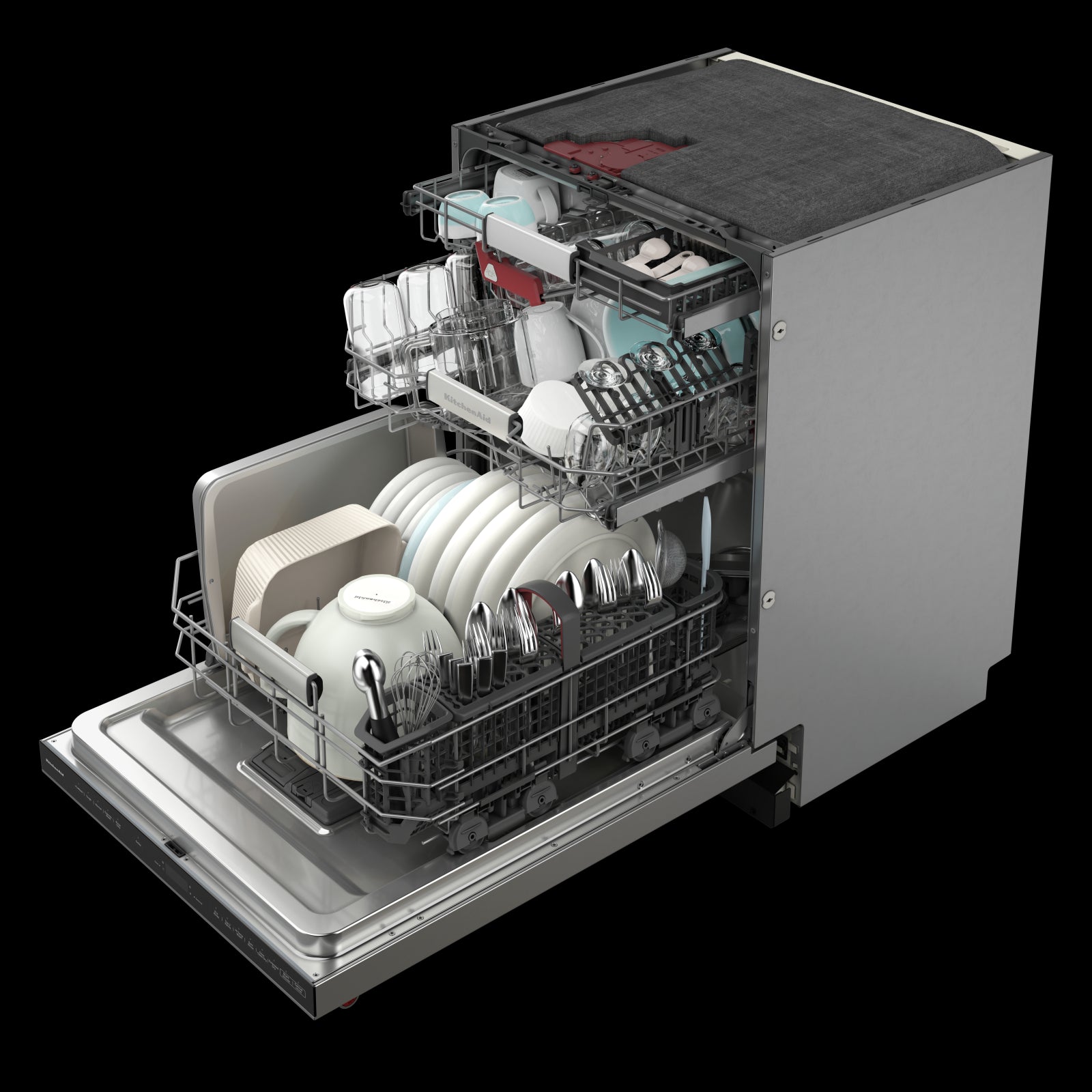 KitchenAid Stainless Steel Dishwasher with PrintShield™ Finish - KDTF924PPS