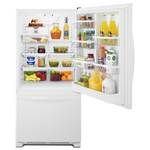 Whirlpool White Bottom-Freezer Refrigerator (18.4 Cu. Ft.) - WRB329DFBW