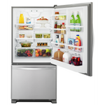 Whirlpool Stainless Steel Bottom-Freezer Refrigerator (19 Cu. Ft.) - WRB329RFBM