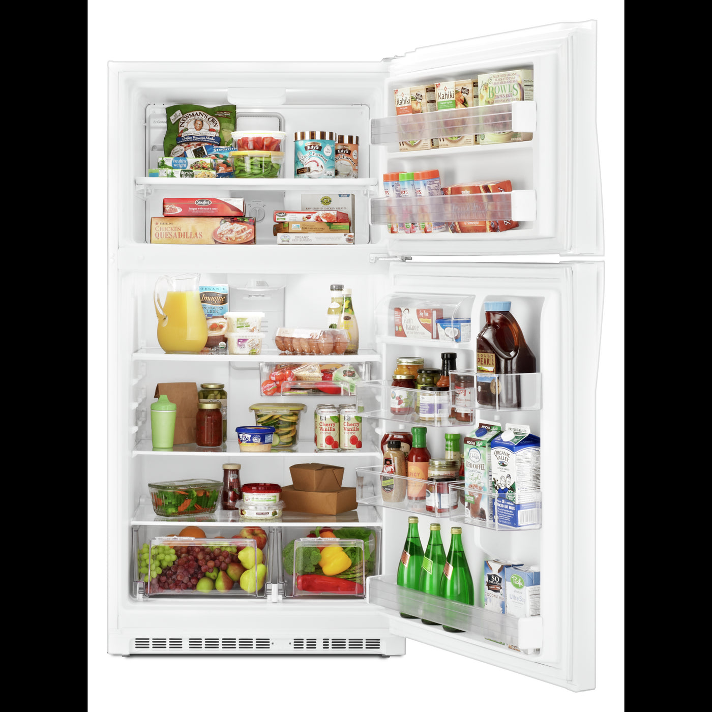 Whirlpool White Top-Freezer Refrigerator (21.3 Cu. Ft.) - WRT541SZDW