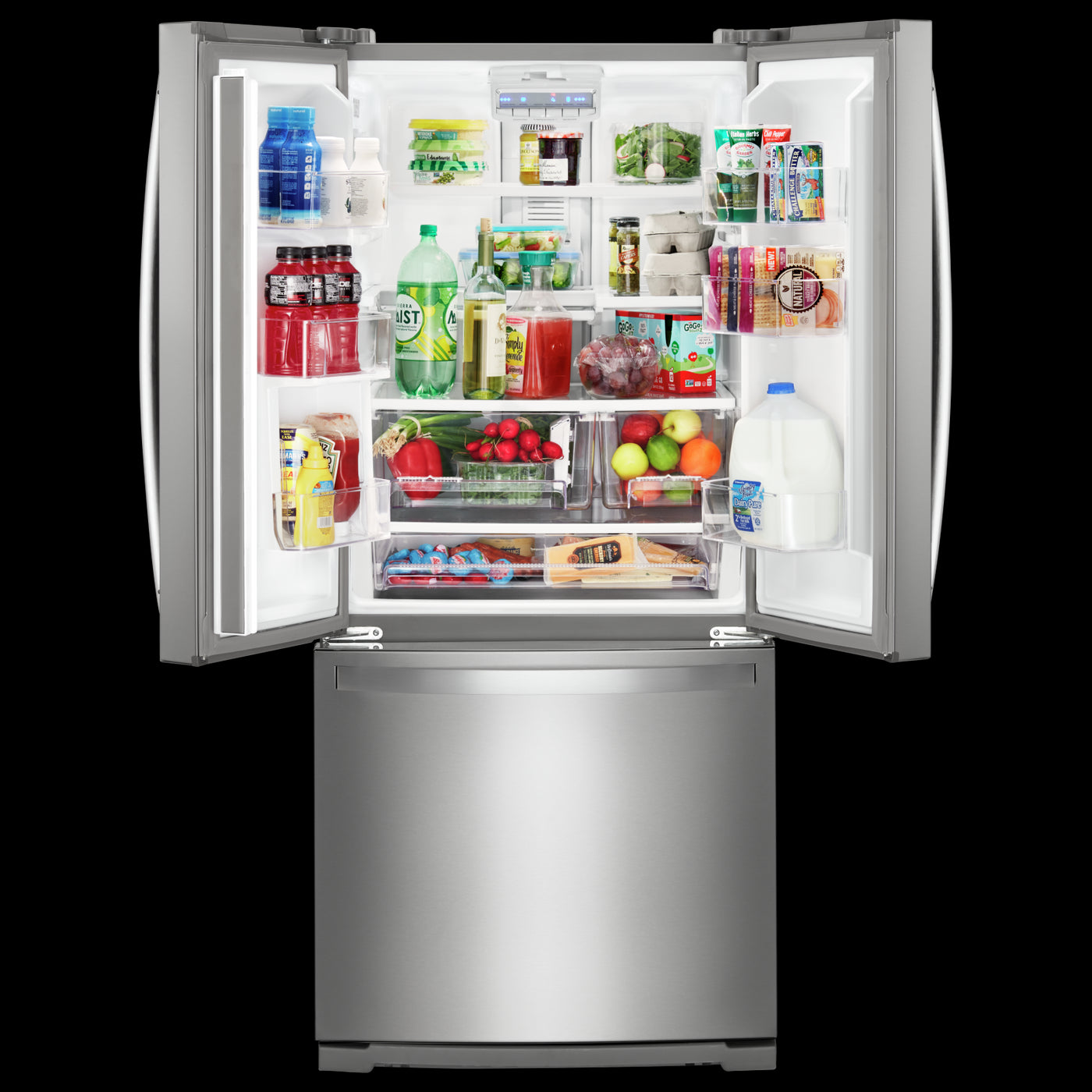 Whirlpool Stainless Steel French Door Refrigerator (20 Cu. Ft.)- WRF560SFHZ