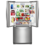 Whirlpool Stainless Steel French Door Refrigerator (20 Cu. Ft.)- WRF560SFHZ