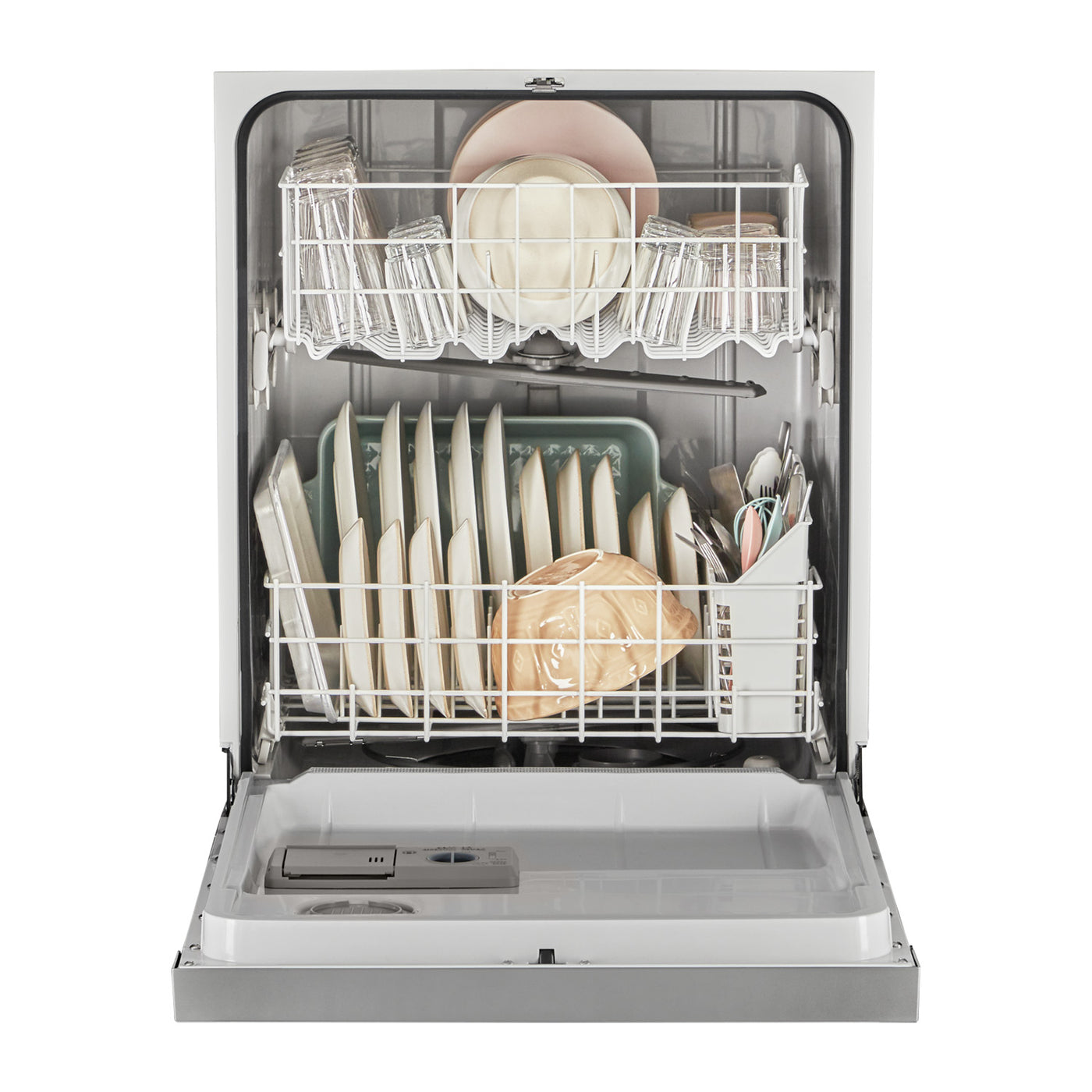 Whirlpool 24" Stainless Steel Dishwasher with Boost Cycle(57 dBA) - WDF341PAPM