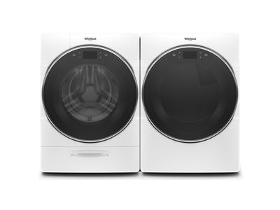 Whirlpool White Front-Load Washer (5.8 cu. ft.) & Gas Dryer (7.4 cu. ft.) - WFW9620HW/WGD9620HW