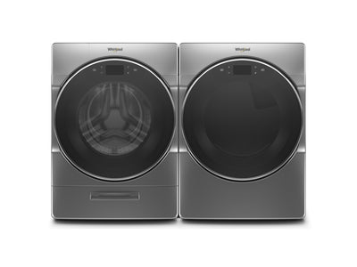 Whirlpool Chrome Shadow Front-Load Washer (5.8 cu. ft.) & Gas Dryer (7.4 cu. ft.) - WFW9620HC/WGD9620HC