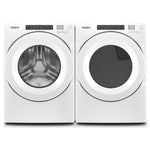 Whirlpool White Front-Load Washer (5.0 cu. ft.) & Electric Heat Pump Dryer (7.4 cu. ft.) - WFW560CHW/YWHD560CHW