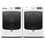 Maytag White Front-Load Washer (5.5 cu. ft.) & Electric Dryer (7.3 cu. ft.) - MHW6630HW/YMED6630HW