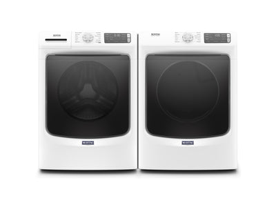 Maytag White Front-Load Washer (5.5 cu. ft.) & Gas Dryer (7.3 cu. ft.) - MHW6630HW/MGD6630HW