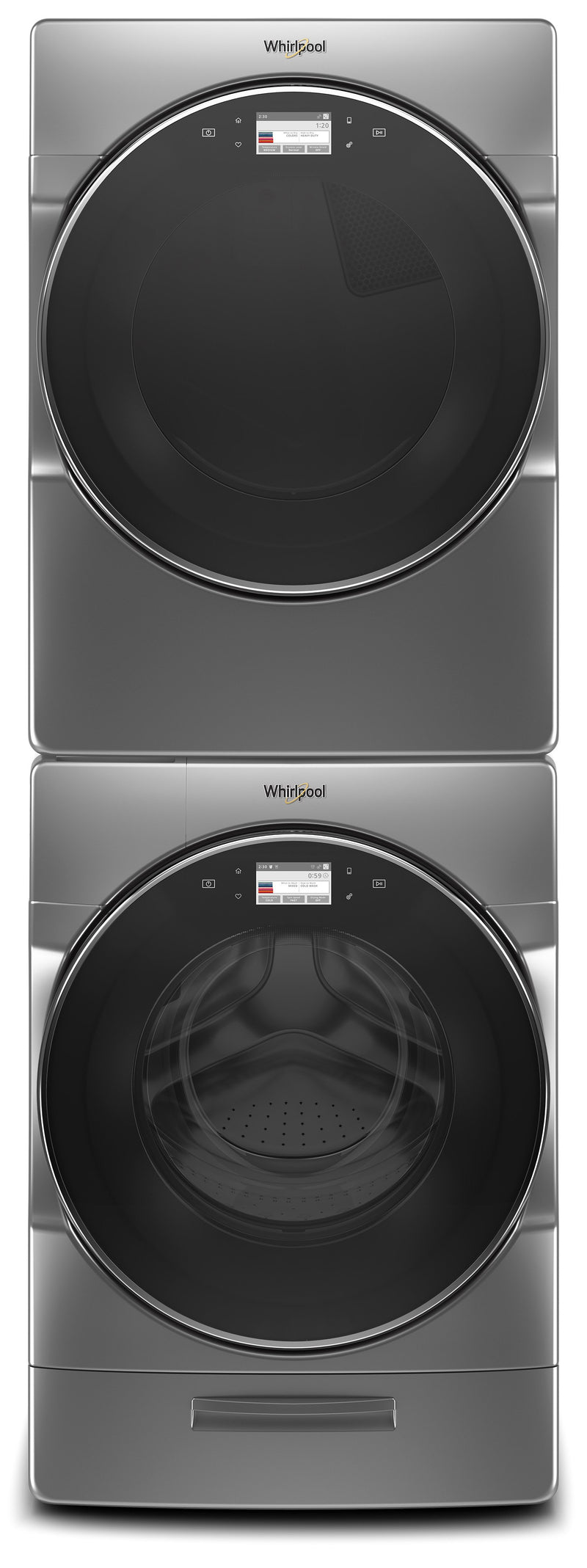 Whirlpool Chrome Shadow FrontLoad Washer (5.8 cu. ft.) & Electric