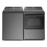 Whirlpool Chrome Shadow Smart Top-Load Washer (5.5 cu. ft.) & Smart Electric Dryer (7.4 cu. ft.) - WTW6120HC/YWED7120HC