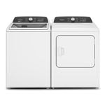 Whirlpool White Top-Load Washer (5.4 cu. ft.) & Steam Gas Dryer (7.0 cu. ft.) - WTW5057LW/WGD5050LW