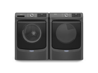 Maytag Volcano Black Front-Load Washer (5.5 cu. ft.) & Gas Dryer (7.3 cu. ft.) - MHW6630MBK/MGD6630MBK