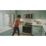 Whirlpool White Slide-In Gas True Convection Range (5.8 Cu. Ft) - WEG750H0HW