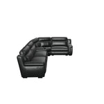 Bolero 5-Piece Reclining Sectional - Grey