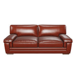 Stampede Leather Sofa - Chestnut
