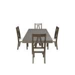 Thompson 5-Piece Dining Room Set - Dark Oak