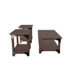 Wellington 46" Coffee Table with 2 End Tables - Walnut