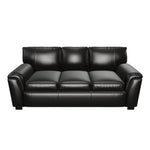 Reynolds Leather Sofa - Coffee