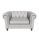 Derbyshire Chair and a Half - Grey