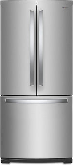 Whirlpool Fingerprint Resistant Stainless Kitchen Package with French Door Refrigerator, Electric Range & Built-In Dishwasher