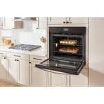 Whirlpool Black Stainless Steel with PrintShield™ Finish Wall Oven (5.00 Cu Ft) - WOES7030PV