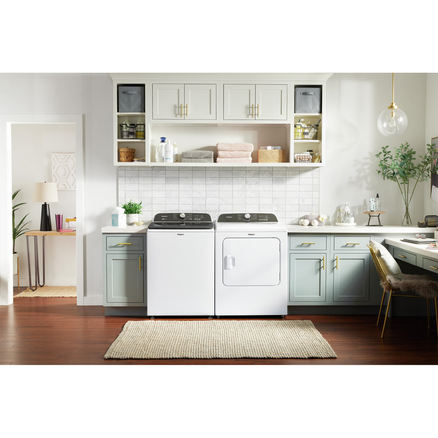 Whirlpool White Electric Dryer (7.0 Cu Ft) - YWED6150PW