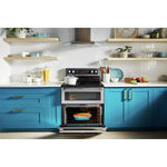 Maytag Stainless Steel Freestanding Electric Double Oven Range (6.7 Cu. Ft.) - YMET8800FZ