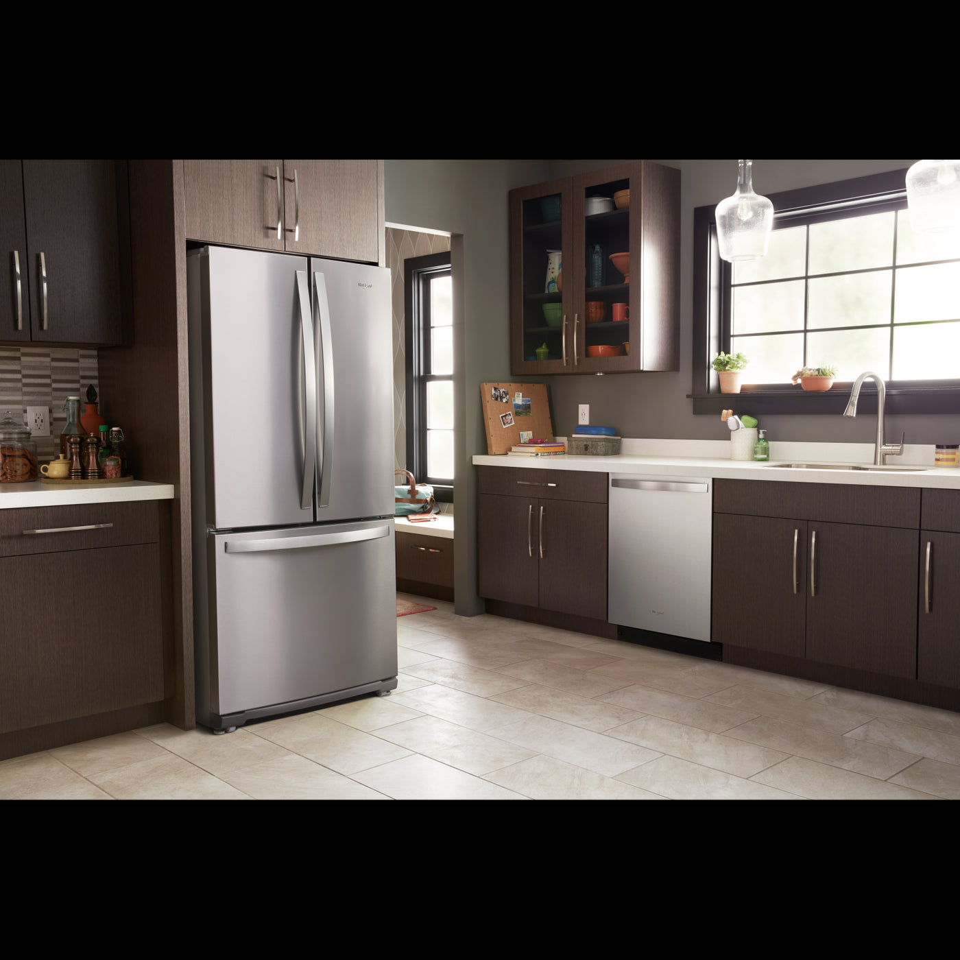Whirlpool Stainless Steel French Door Refrigerator (20 Cu. Ft.)- WRF560SFHZ