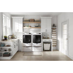 Maytag White Front-Load Washer (5.5 cu. ft.) & Electric Dryer (7.3 cu. ft.) - MHW6630HW/YMED6630HW