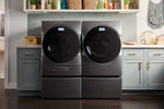 Whirlpool Chrome Shadow Front-Load Washer (5.8 cu. ft.) & Electric Dryer (7.4 cu. ft.) - WFW9620HC/YWED9620HC