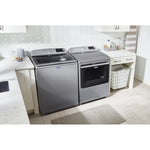 Maytag Metallic Slate Smart Top-Load Washer (5.4 cu. ft.) & Smart Gas Dryer (7.4 cu. ft.) - MVW6230HC/MGD7230HC