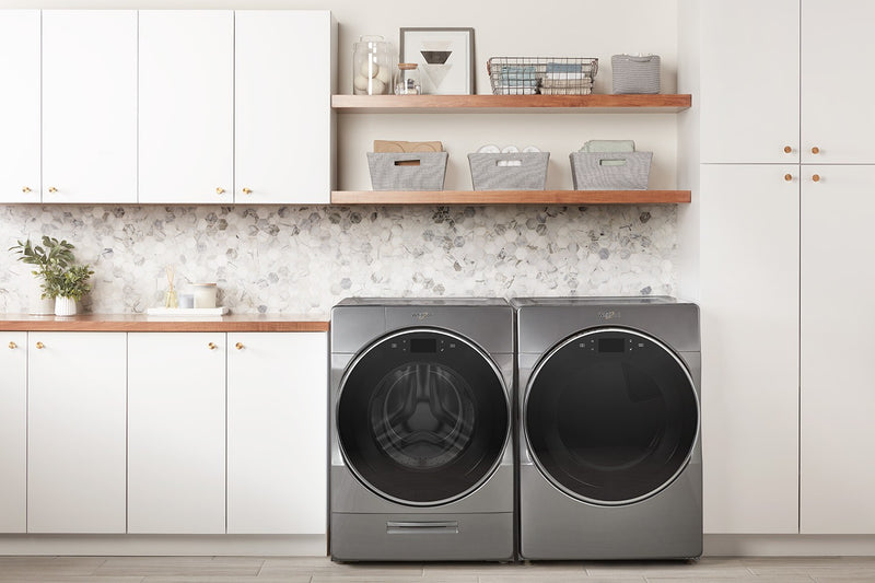 Whirlpool Chrome Shadow FrontLoad Washer (5.8 cu. ft.) & Electric