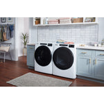 Whirlpool White Front-Load Washer (5.8 cu. ft.) & Electric Dryer (7.4 cu. ft.) - WFW6605MW/YWED5605MW